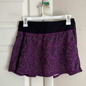 Lululemon purple skort